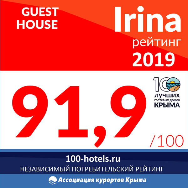 Рейтинг «100 лучших гостевых домов Крыма»