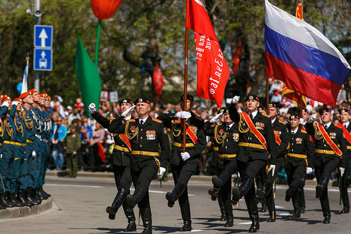  Парад 9 мая в Севастополе 